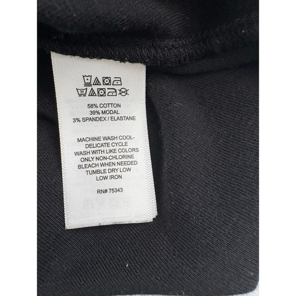 Cynthia Rowley New York Black Tank Top Sleeveless Basic Ribbed XS/TP - Picture 3 of 4